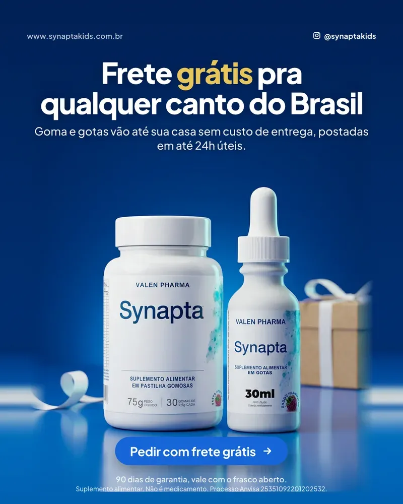 Publicidade Synapta: Frete grátis pra qualquer canto do Brasil